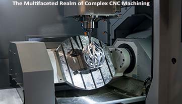 複雑な CNC 加工の多面的な領域