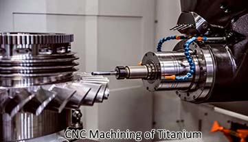 チタン合金の精密CNC加工